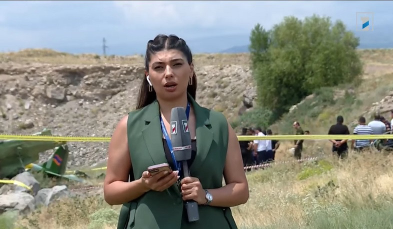 Ուսումնամարզական ինքնաթիռի վթարի վայրում այս պահին իրականացվում են քննչական գործողություններ