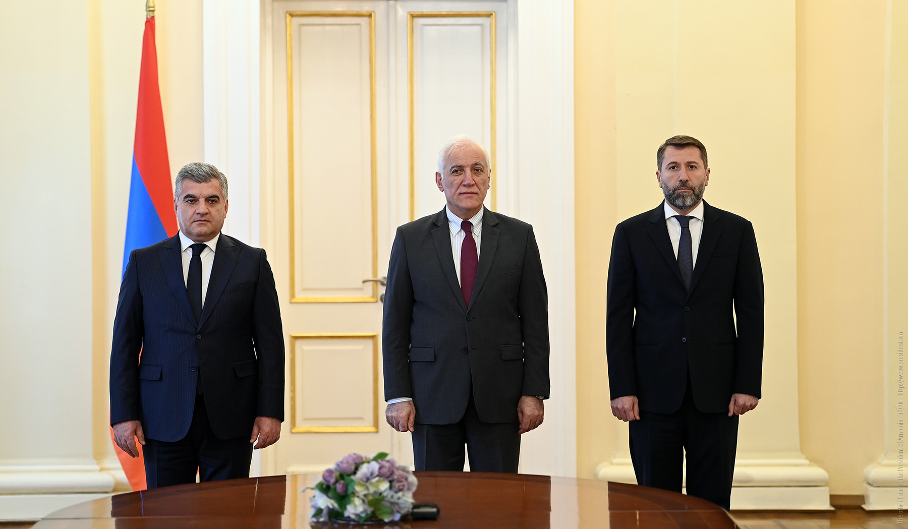 Հանրապետության նախագահի նստավայրում տեղի է ունեցել դատավորների երդման արարողություն