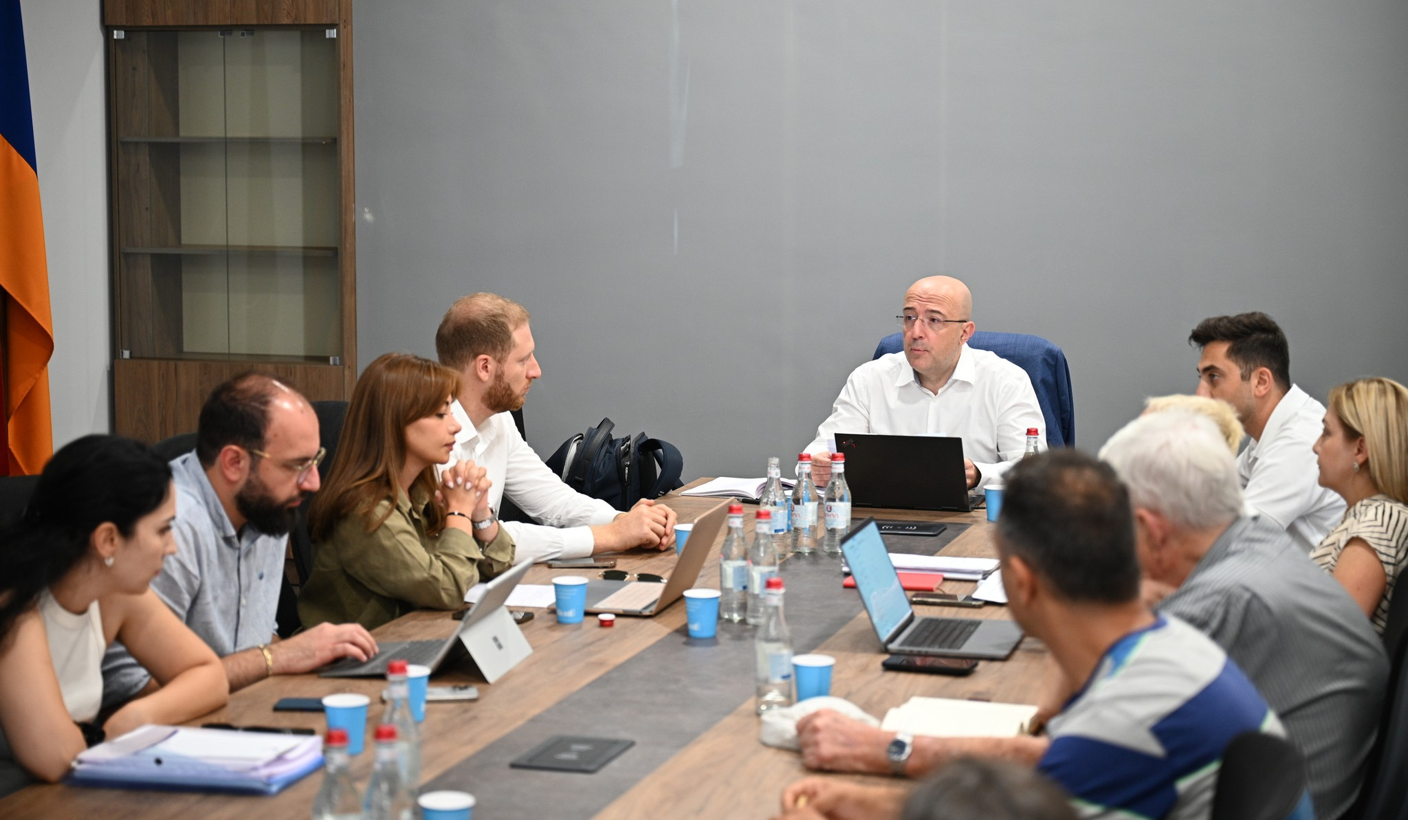 Վինսենթ Լելուփը ծանոթացել է Հյուսիս-հարավ ճանապարհի շինարարության ծավալներին