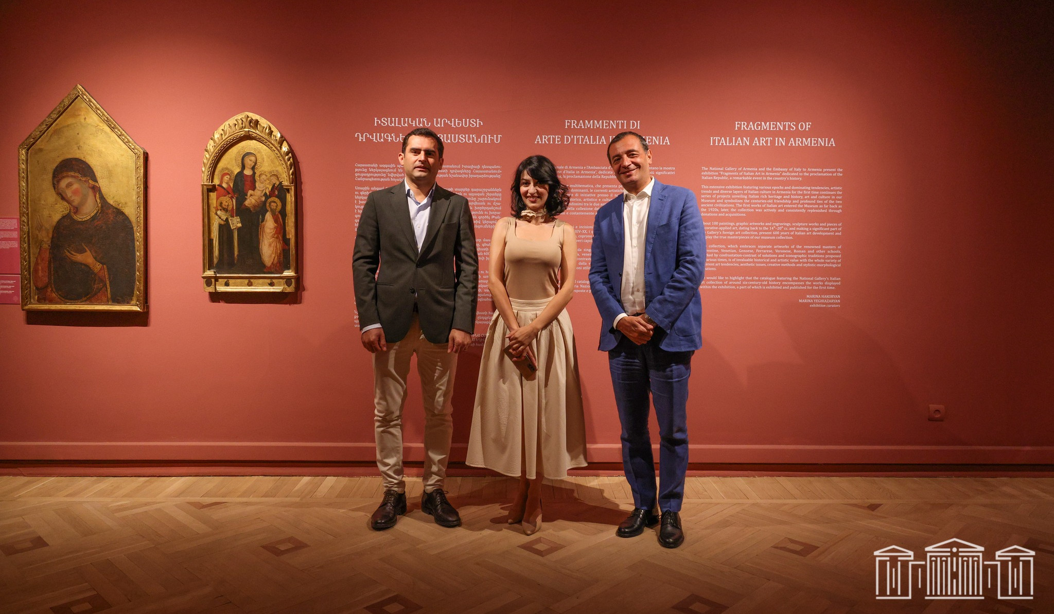 I am deeply impressed by the beauty and harmony of the exhibition: I hope that such initiatives will be continuous: Hakob Arshakyan