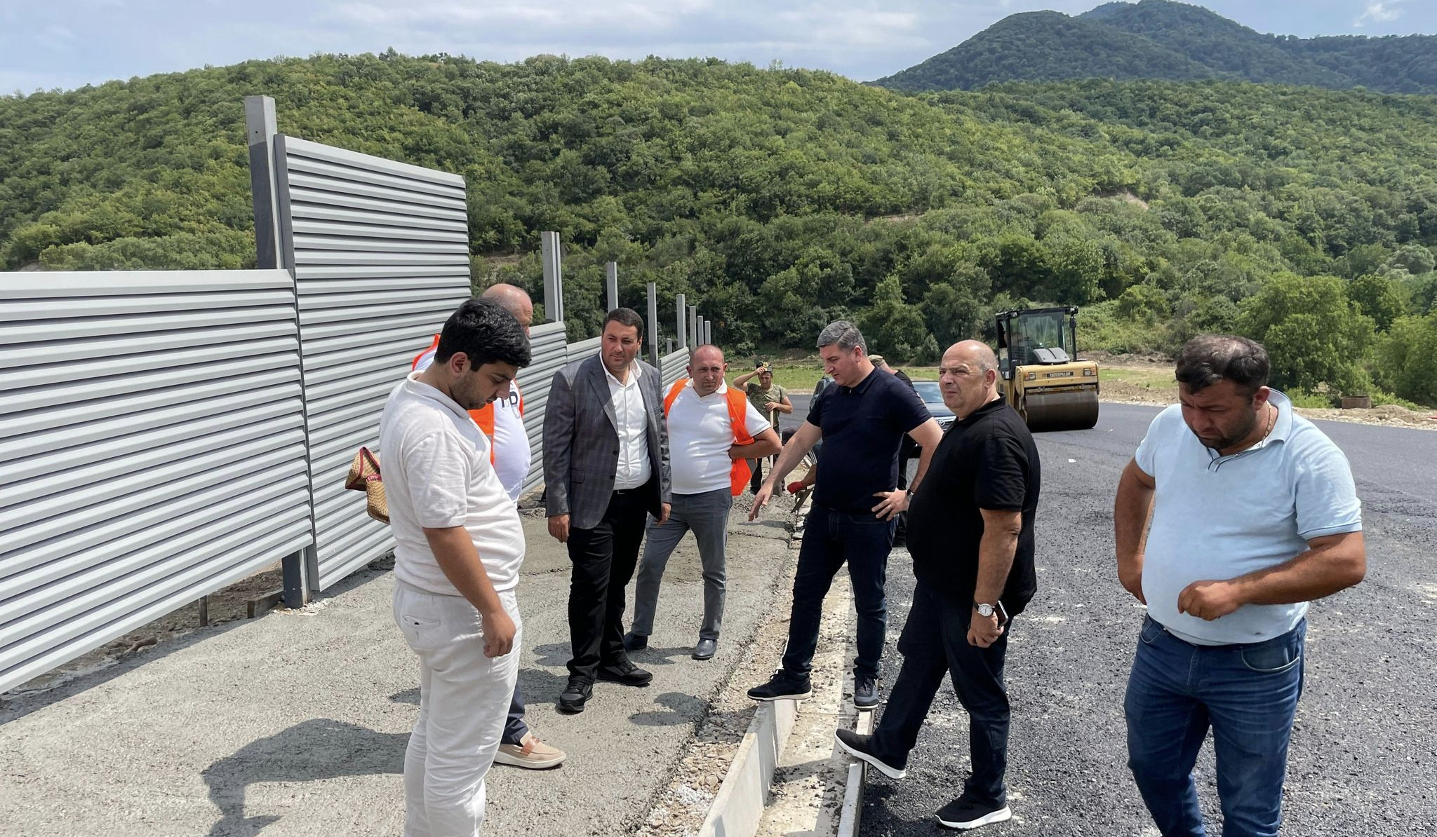 Գնել Սանոսյանը դիտարկել է Կիրանցի նոր կառուցվող ճանապարհի աշխատանքների ընթացքը