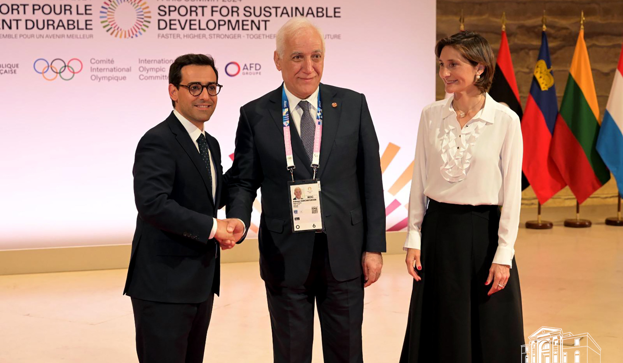 Վահագն Խաչատուրյանը Փարիզում մասնակցել է «Սպորտը հանուն կայուն զարգացման» առաջին գագաթնաժողովին