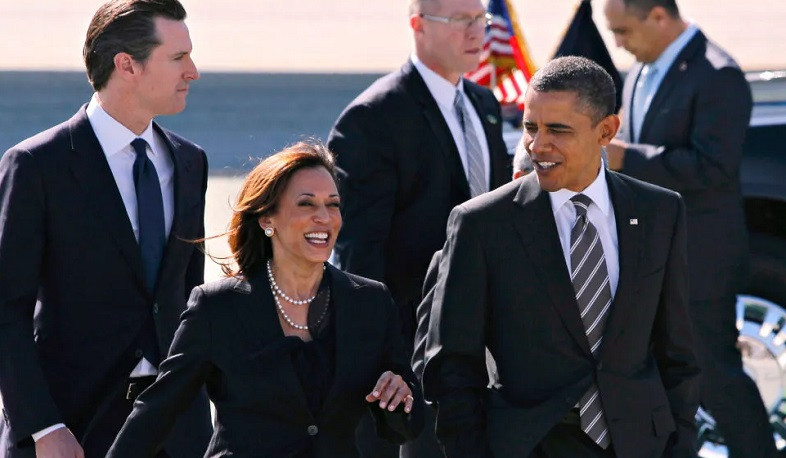 Barack and Michelle Obama endorse Kamala Harris for president