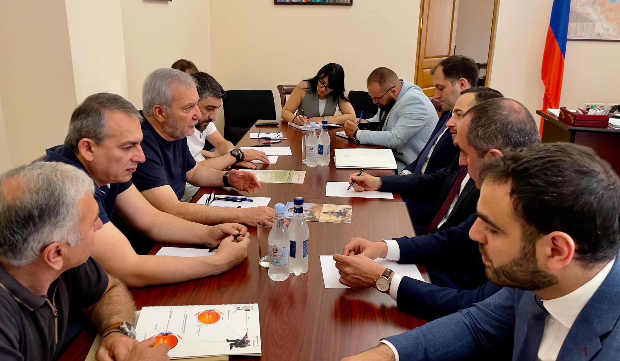 Քննարկվել են ռազմարդյունաբերության և կիբեռանվտանգության ոլորտներին վերաբերող հարցեր