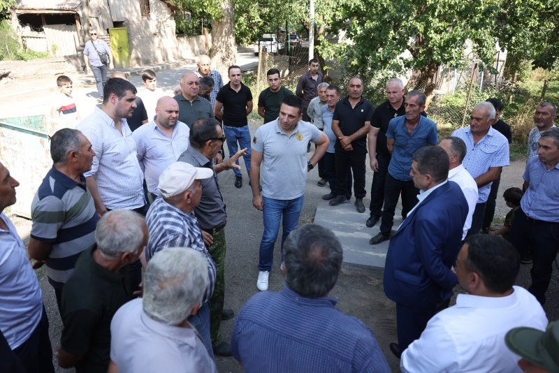 Alen Simonyan Vayots Dzor rayonunda işgüzar səfərdə olub