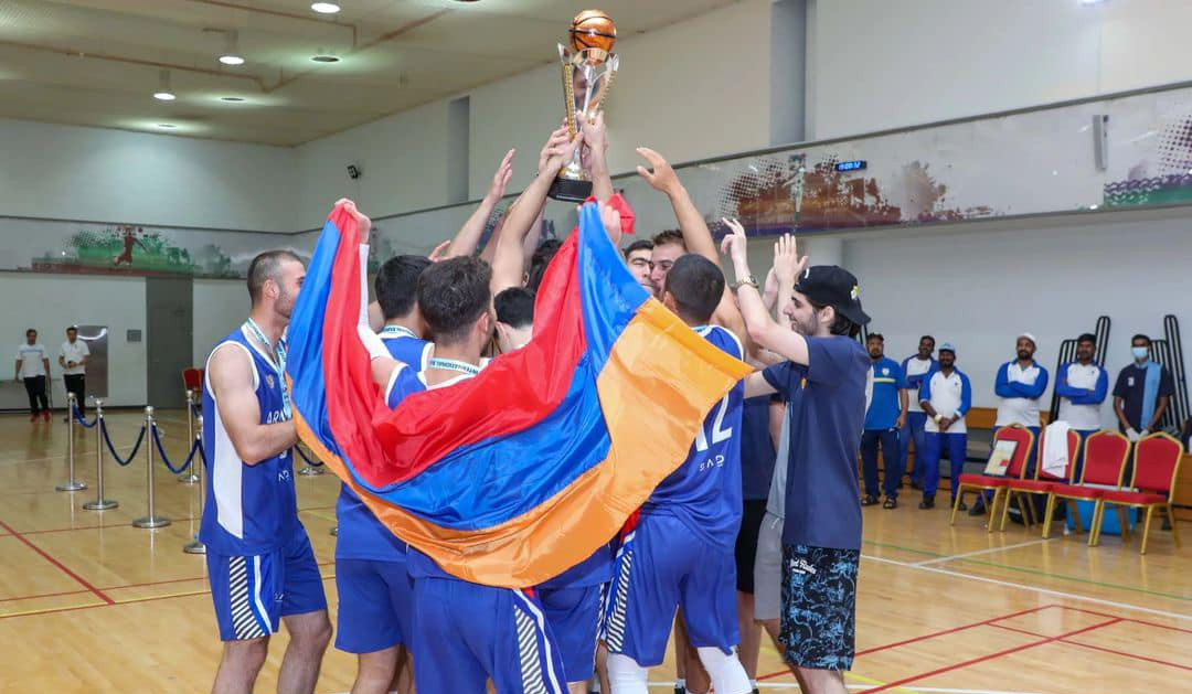 Հայաստանի բասկետբոլի ազգային հավաքականը՝ Աբու Դաբիի միջազգային մրցաշարի հաղթող
