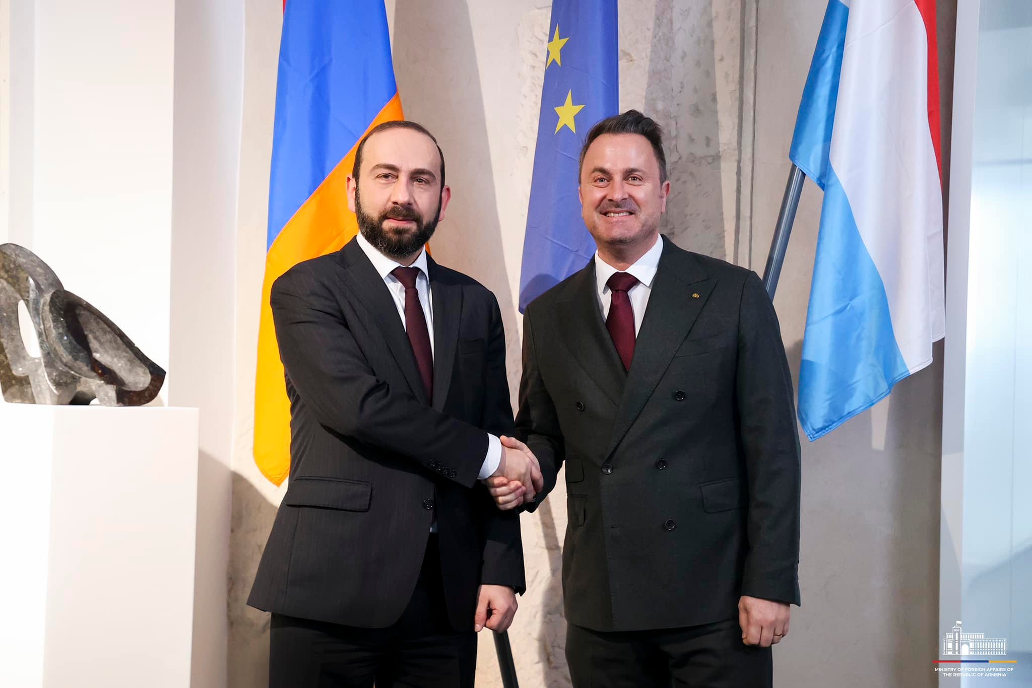 Xavier Bettel, Deputy Prime Minister of Luxembourg to arrive in Armenia