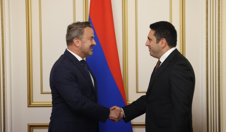 Alen Simonyan expresses hope that Luxembourg will make efforts to return Armenian captives to Armenia
