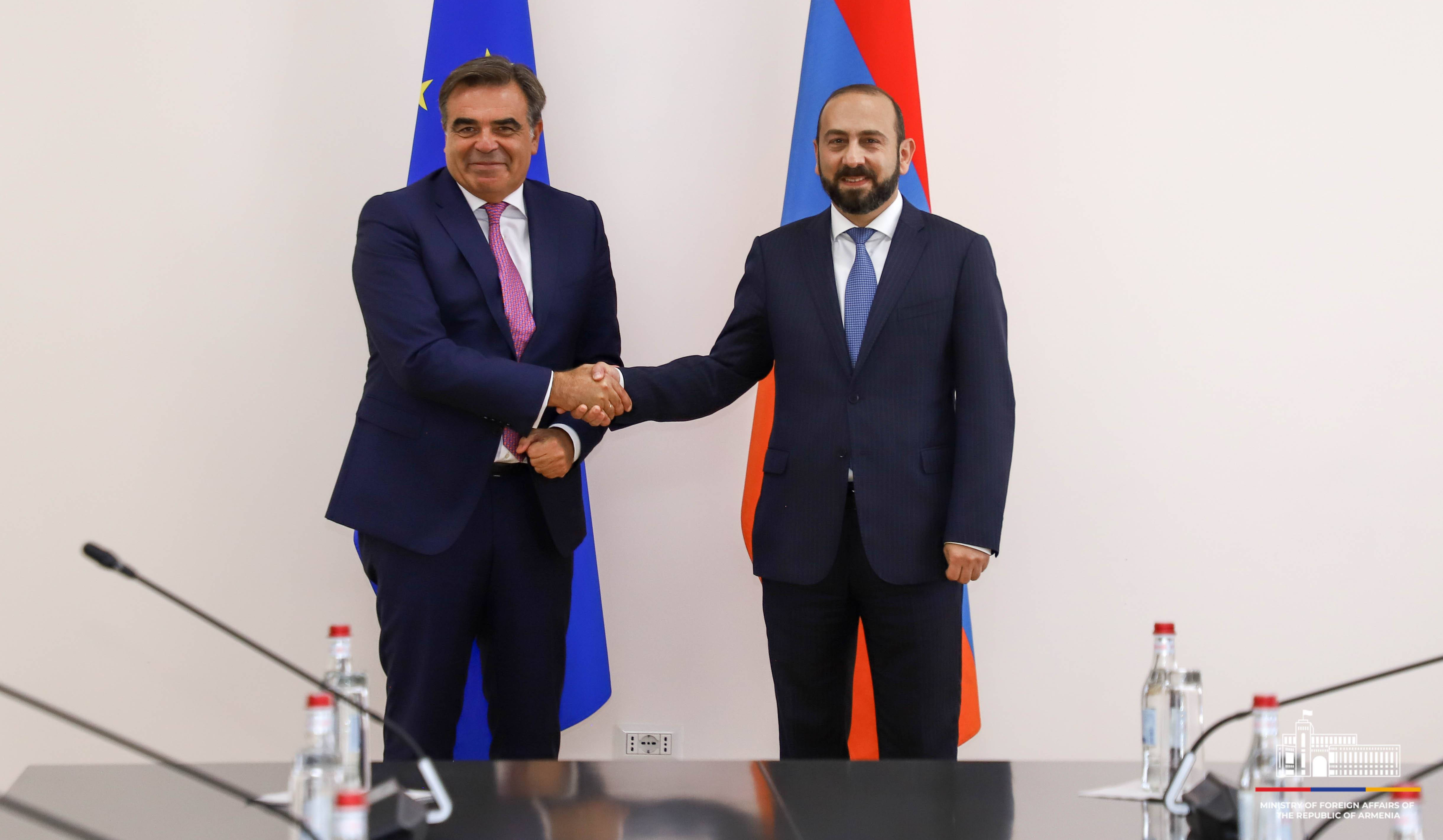 Meeting of the Foreign Minister of Armenia with the Vice-President of the European Commission