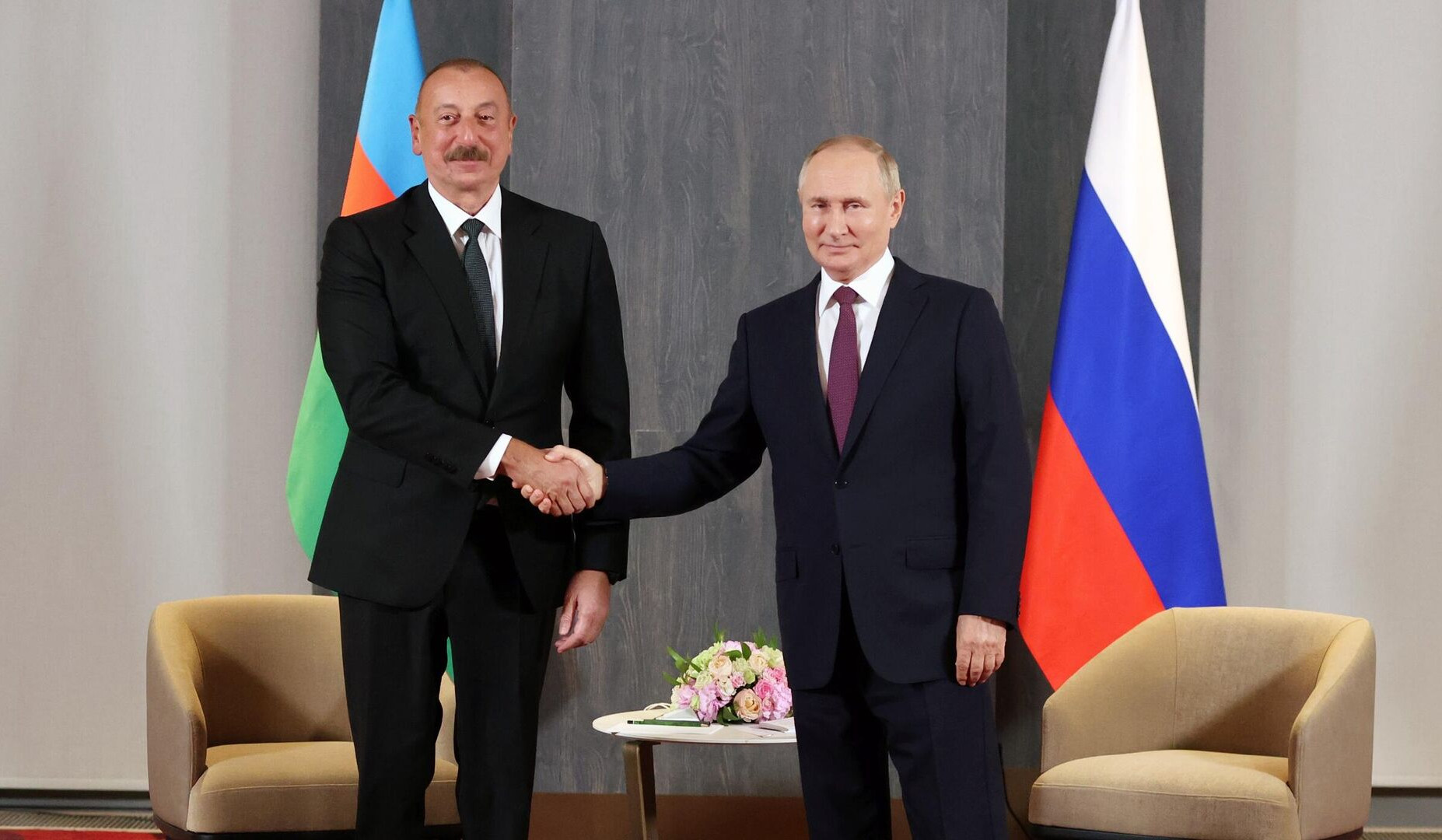 Putin-Aliyev meeting kicks-off at Kremlin