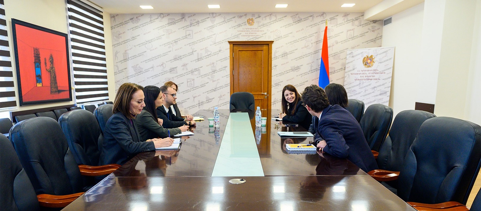 Ֆրանսիացի գործընկերների հետ քննարկվել է Մինաս Ավետիսյանի ծննդավայրում արվեստների կացարանի ստեղծման նախագիծը