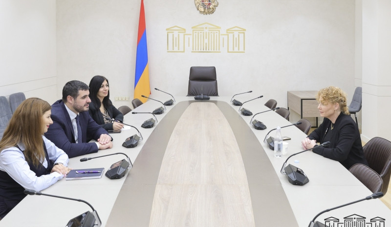 Arman Yeghoyan receives Swedish Riksdag MP