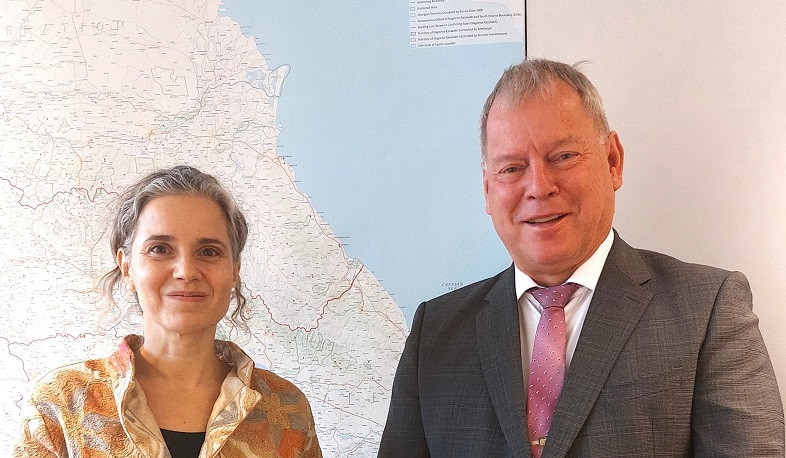 Markus Ritter met with newly appointed EU Special Representative for South Caucasus and crisis in Georgia