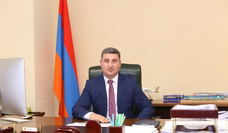 Today, I submitted resignation and I am leaving position of Minister of Territorial Administration and Infrastructures: Gnel Sanosyan