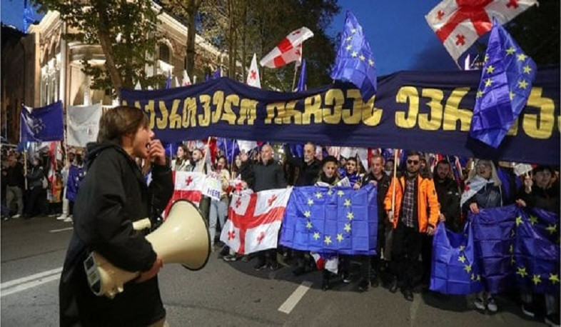 Georgian opposition protests, Georgian Dream forms new government