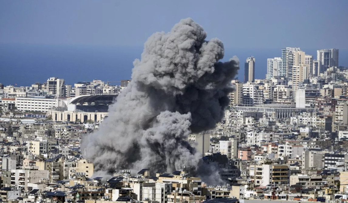 Multiple Israeli strikes hit targets in Beirut's southern suburb