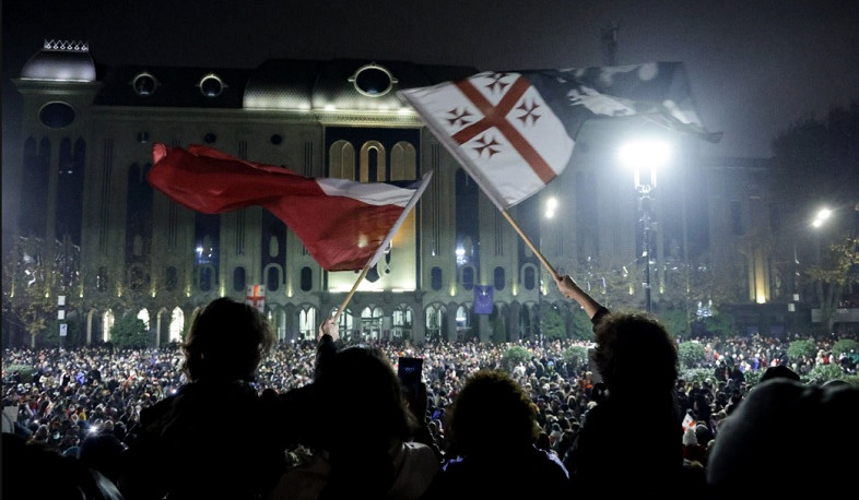 Վրաստանի ՆԳՆ-ն ցուցարարներին կոչ է արել մնալ օրենքի շրջանակներում