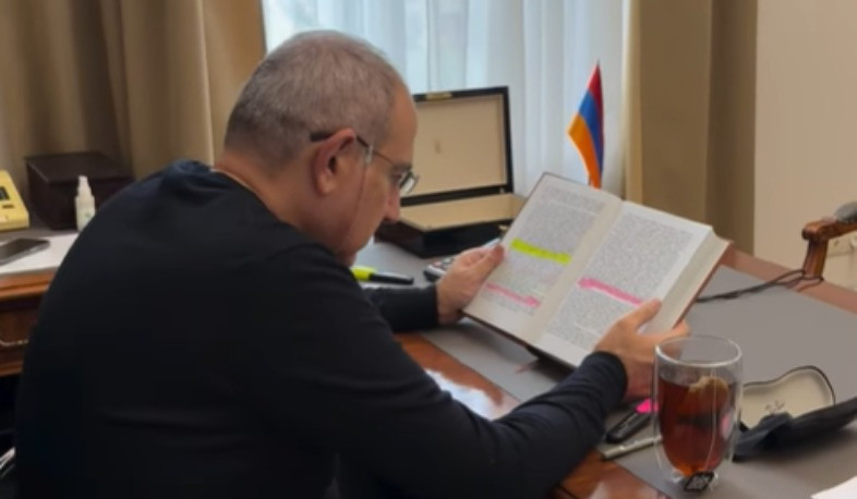 Ընթերցանության ժամ. վարչապետը տեսանյութ է հրապարակել