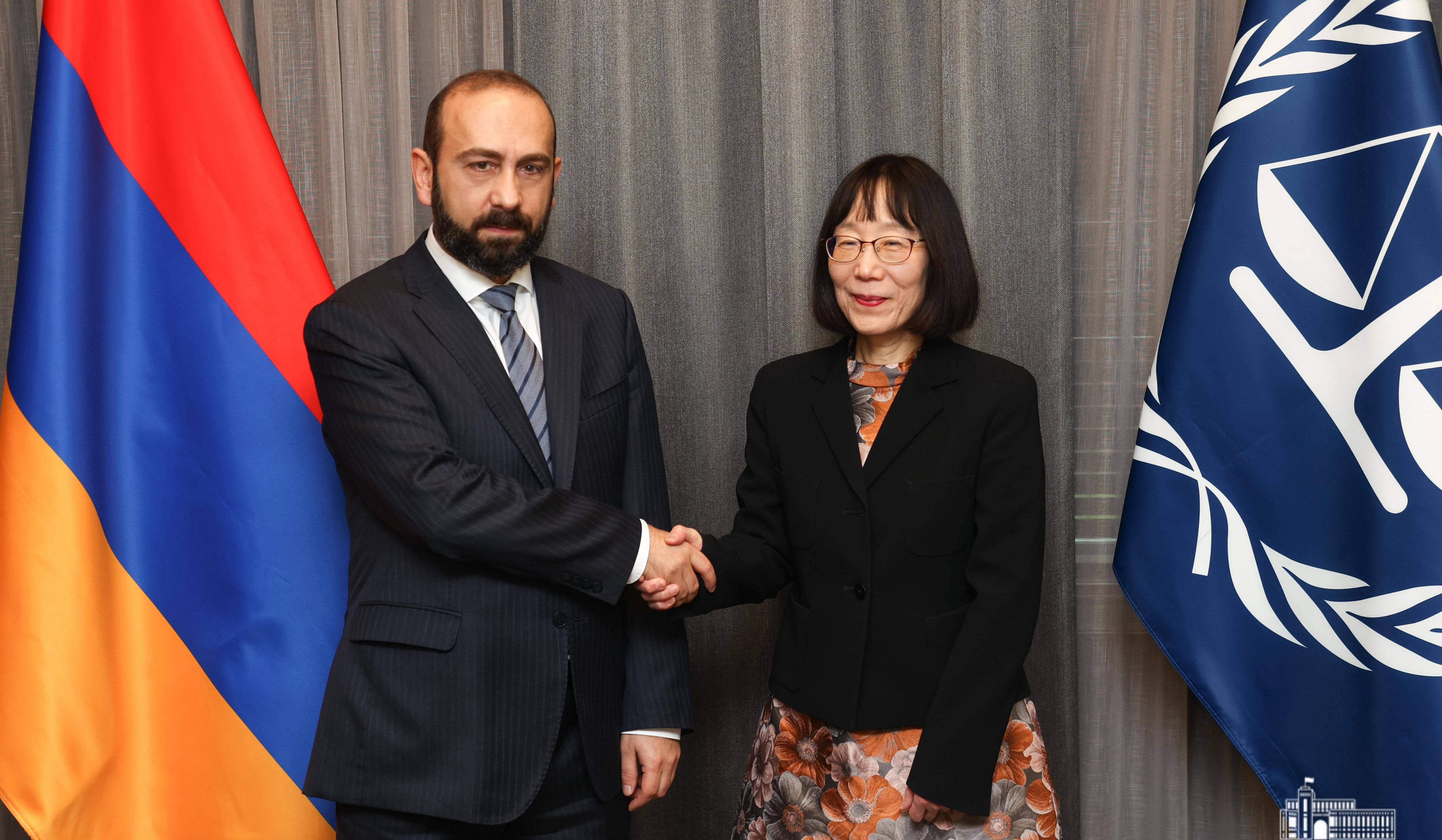 Meeting of the Foreign Minister of Armenia with the ICC President and Secretary-General