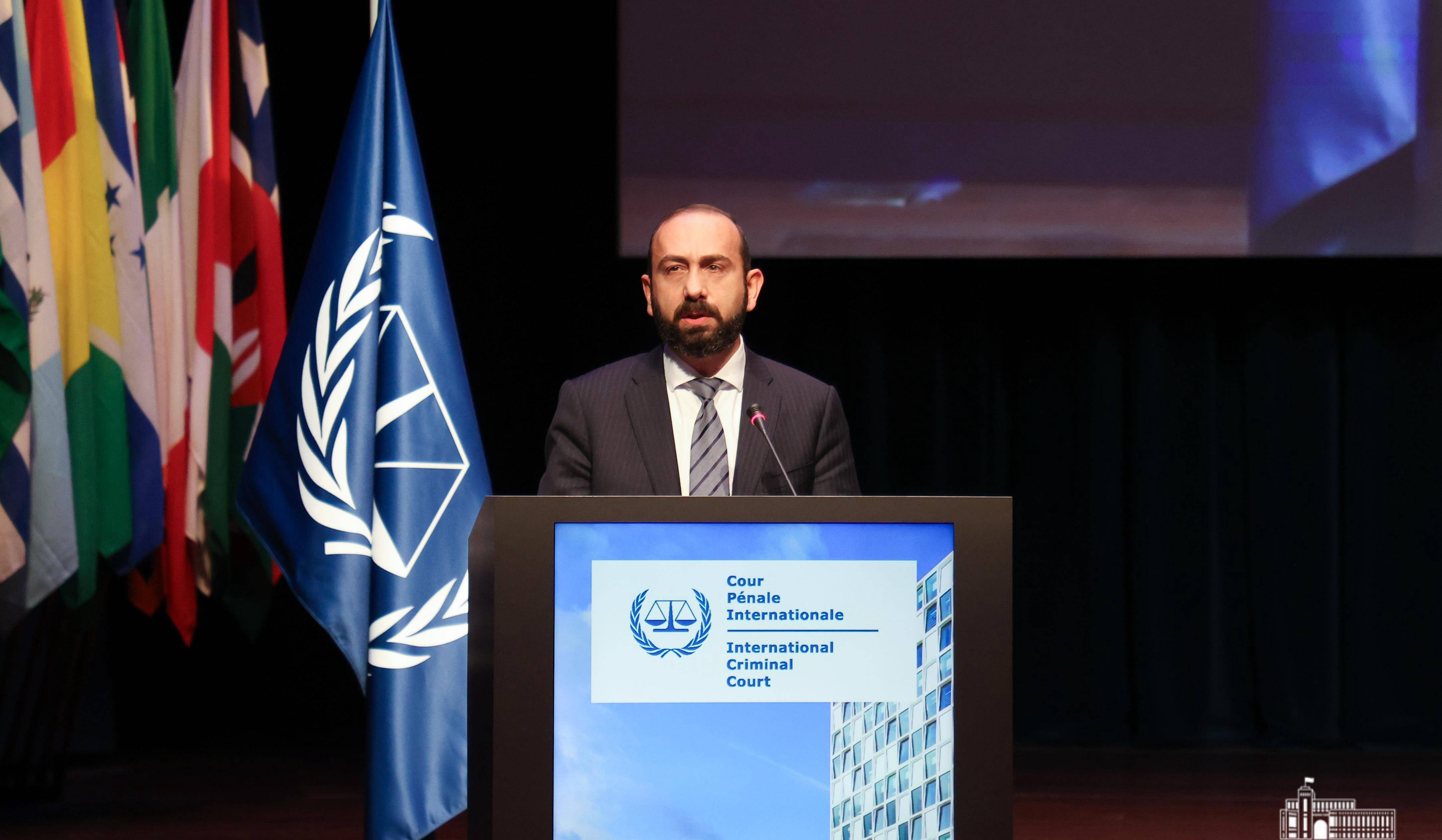 Հայաստանը պատրաստ է ակտիվորեն մասնակցել տարածաշրջանային և միջազգային համագործակցության գործընթացներին՝ կանխելու անպատժելիությունը․ Արարատ Միրզոյանի ելույթը Հաագայում