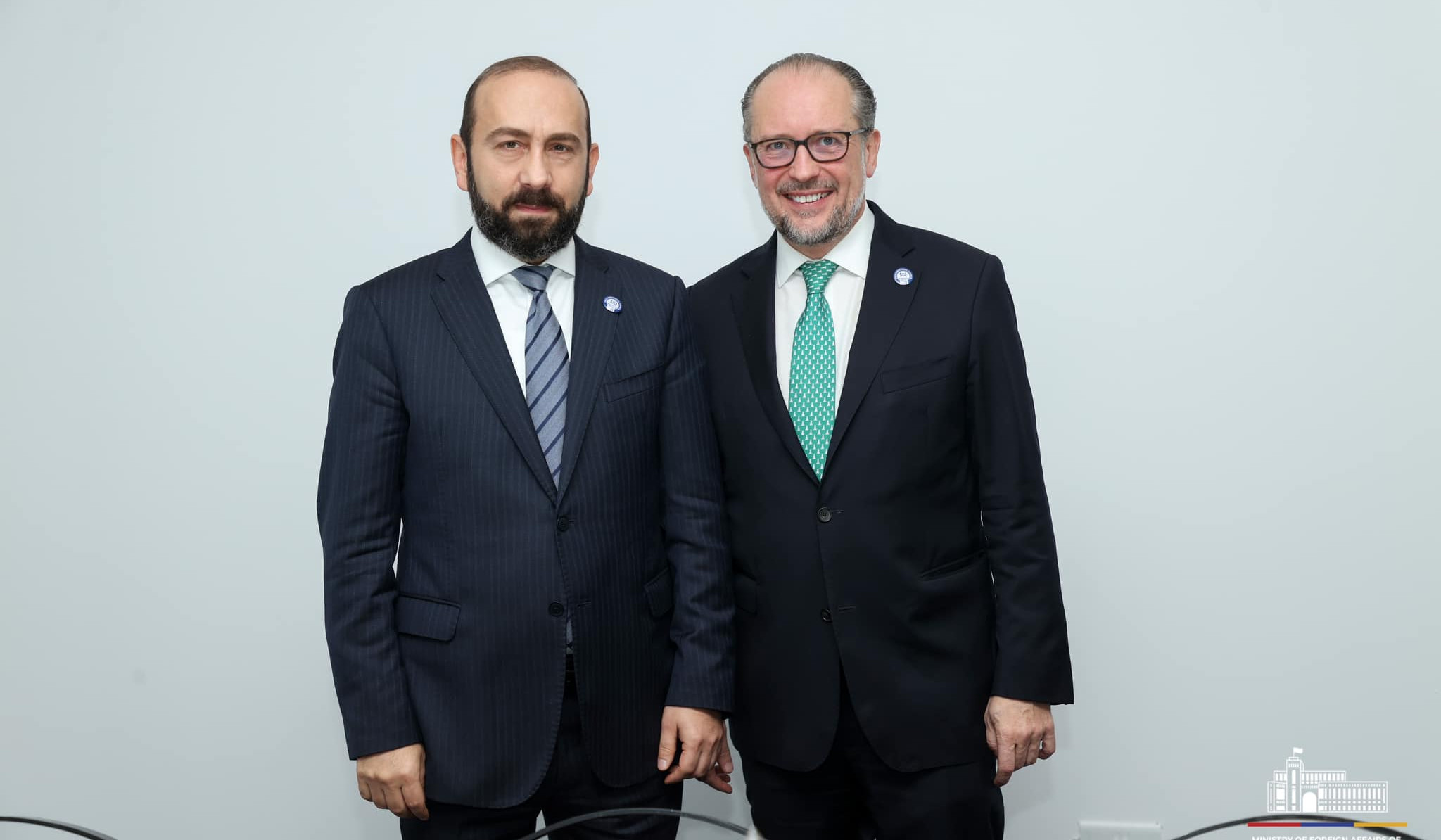 Ararat Mirzoyan and Foreign Minister of Austria exchanged ideas on regional developments