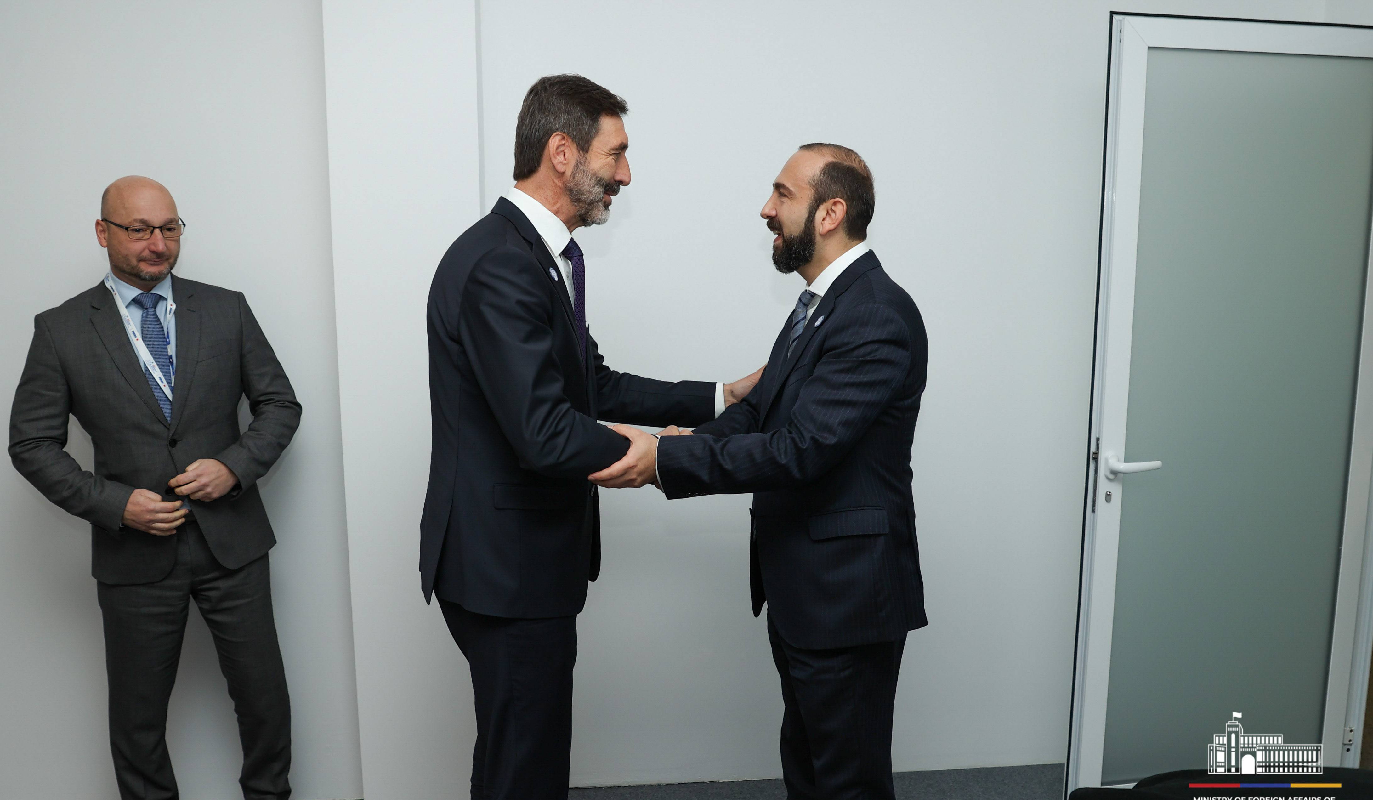 Mirzoyan and Juraj Blanár exchanged thoughts on EU enlargement processes