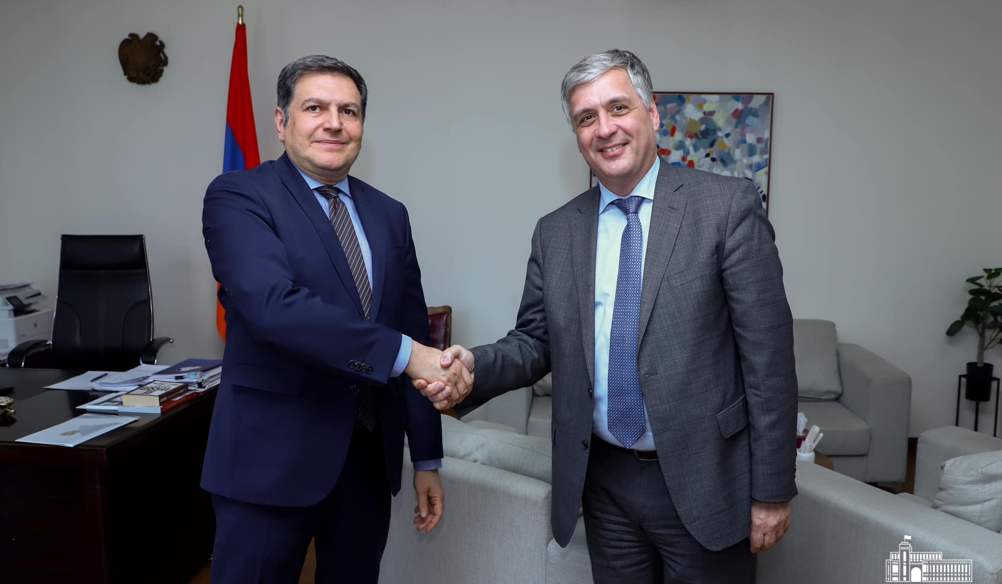 Ավստրիայի նորանշանակ դեսպանն իր հավատարմագրերի պատճենն է հանձնել ՀՀ ԱԳ նախարարի տեղակալին