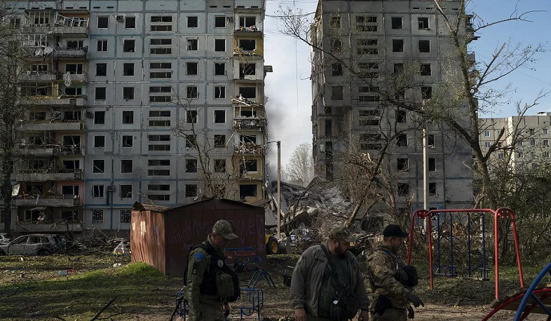Three killed in Ukraine's Zaporizhzhia after Russian strike hits private clinic