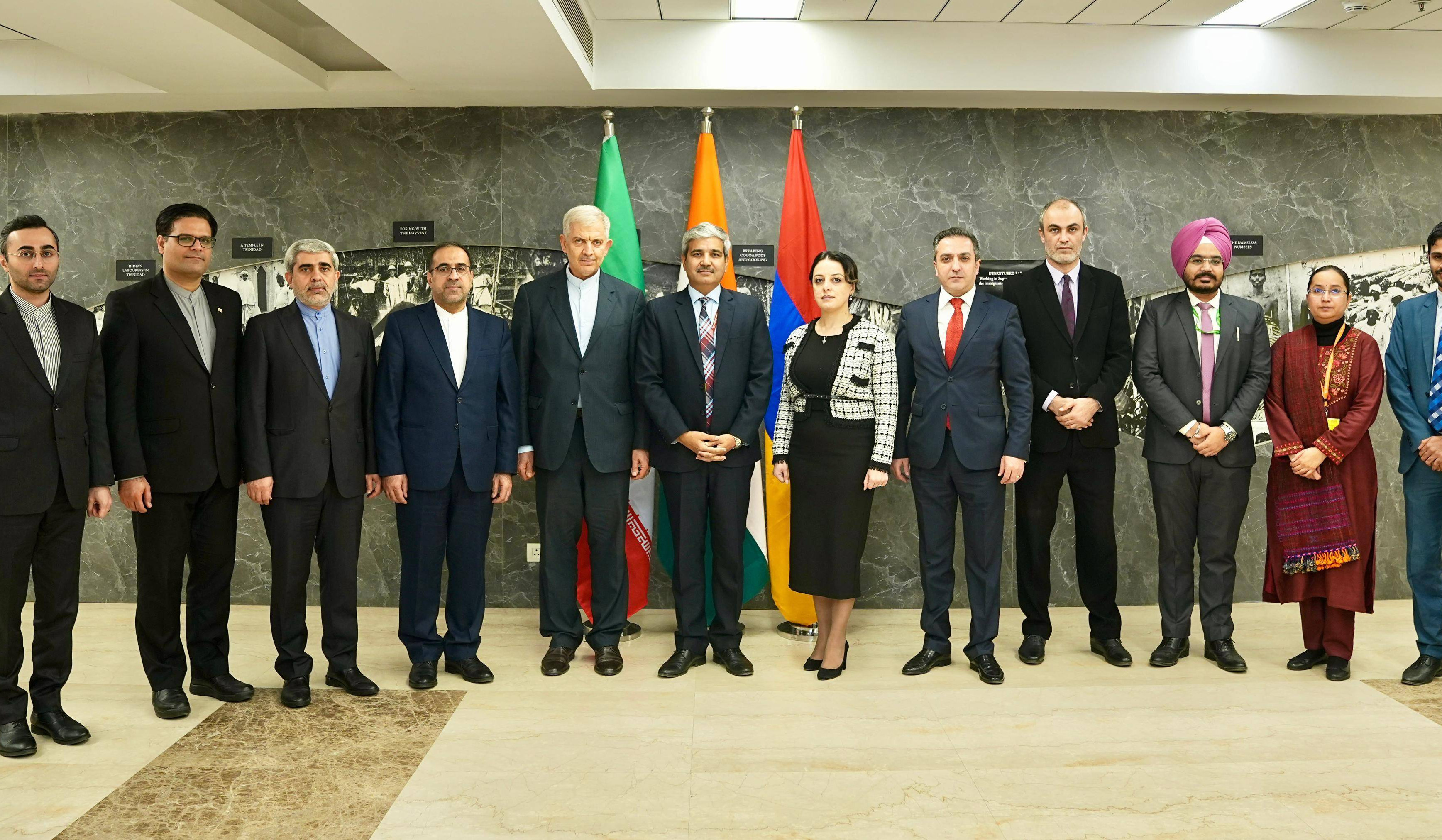 Armenia's delegation presented 'Crossroads of Peace' project on communication channels in New Delhi