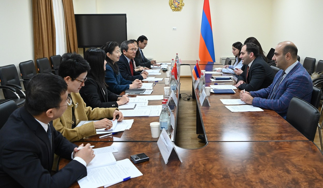 Քննարկվել են տեխնոլոգիաների ոլորտում Չինաստանի հետ համագործակցության նոր ուղղությունների հնարավորությունները