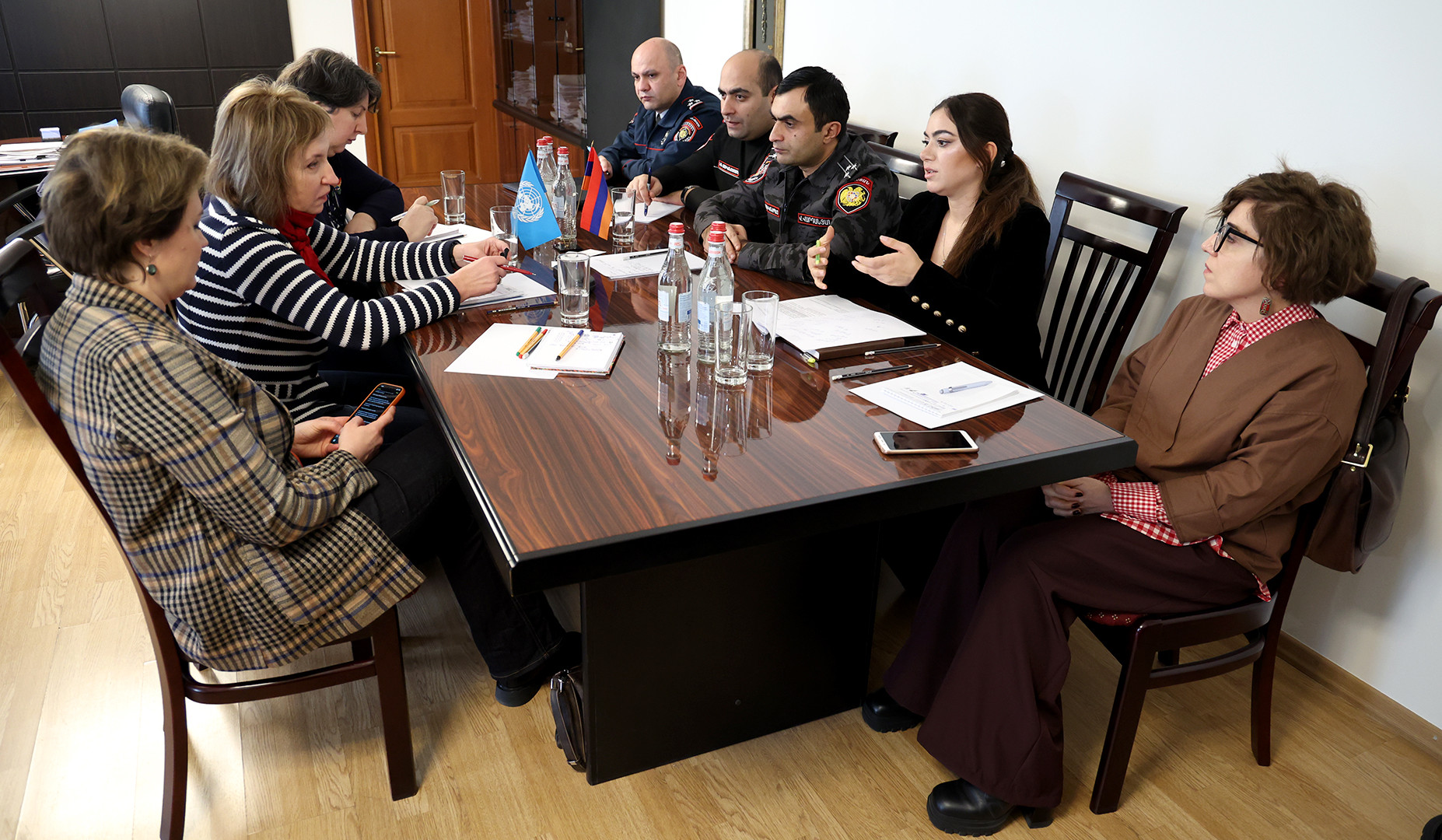 Քննարկվել է ուղևորների և բեռների վերահսկողությունը սահմանային կետում