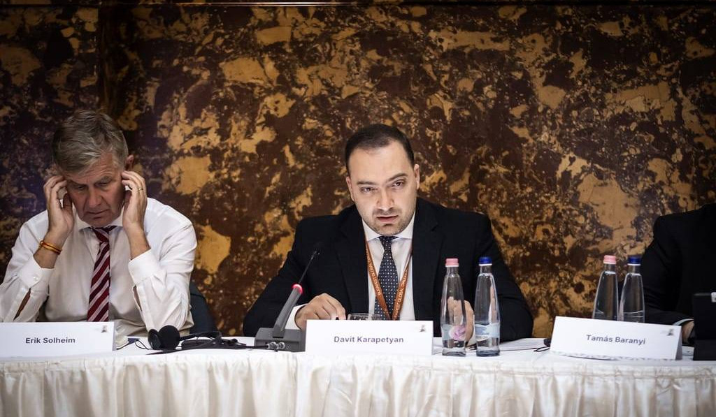 Secretary General David Karapetyan Participated in the Budapest Global Dialogue