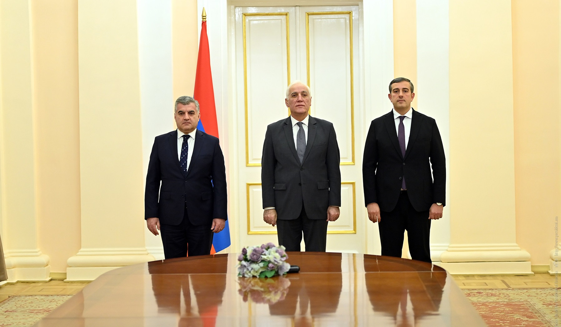 Հանրապետության նախագահի նստավայրում տեղի է ունեցել դատավորների երդման արարողություն