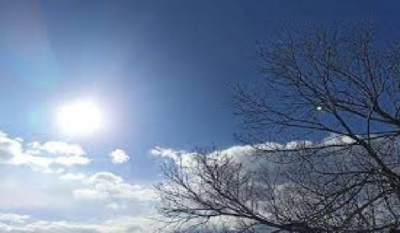 Առաջիկա օրերն առանց տեղումների, ջերմաստիճանը կբարձրանա 5-7 աստիճանով