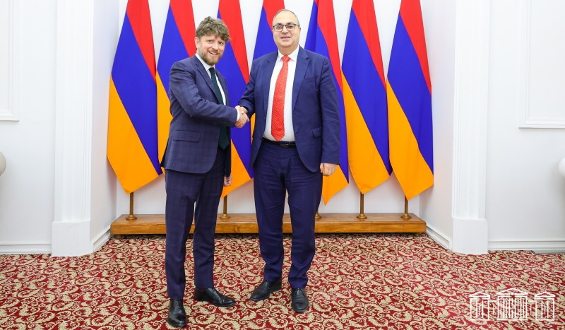 Vladimir Vardanyan, French Ambassador to Armenia discuss strategic and economic cooperation