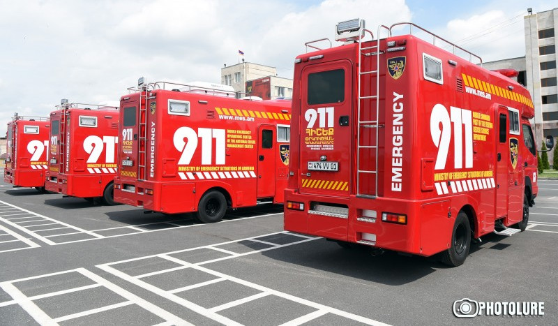 Հրդեհ՝ Արին Բերդի փողոցում գտնվող կահույքի արտադրամասի պահեստում. դեպքի վայր է մեկնել 6 մարտական հաշվարկ