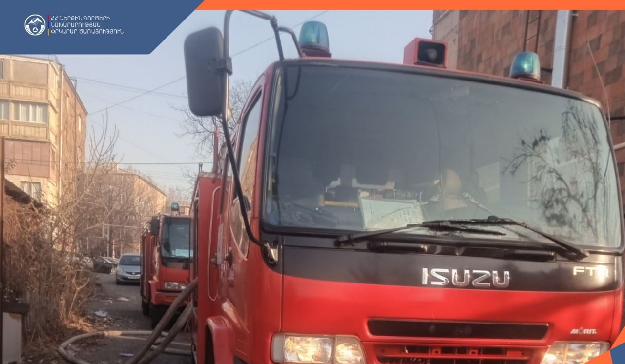 Հրդեհ վագոն-տնակում