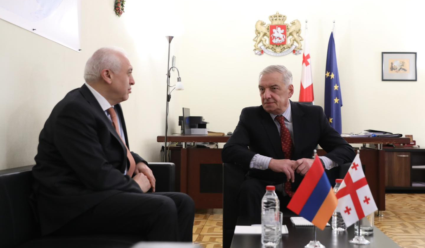 Դեսպան Սմբատյանն ու Վրաստանի խորհրդարանի առաջին փոխխոսնակը քննարկել են խորհրդարանական համագործակցության հարցեր