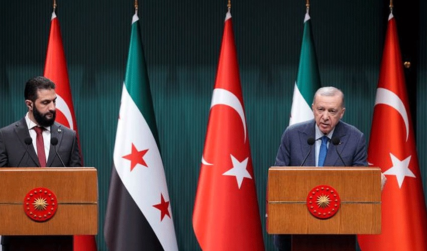 Syria’s al-Sharaa, Turkiye’s Erdogan talk Kurdish fighters, defence pacts