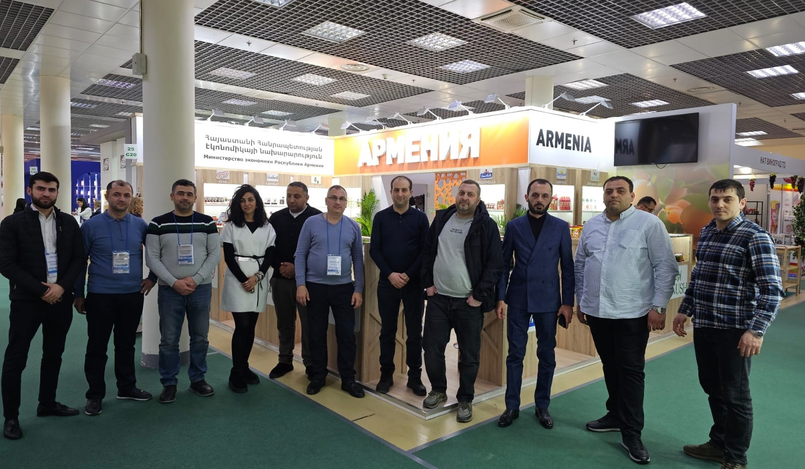 Հայկական 14 ընկերություն Մոսկվայում մասնակցում է ПРОДЭКСПО 2025 սննդի և խմիչքի 32-րդ միջազգային ցուցահանդեսին