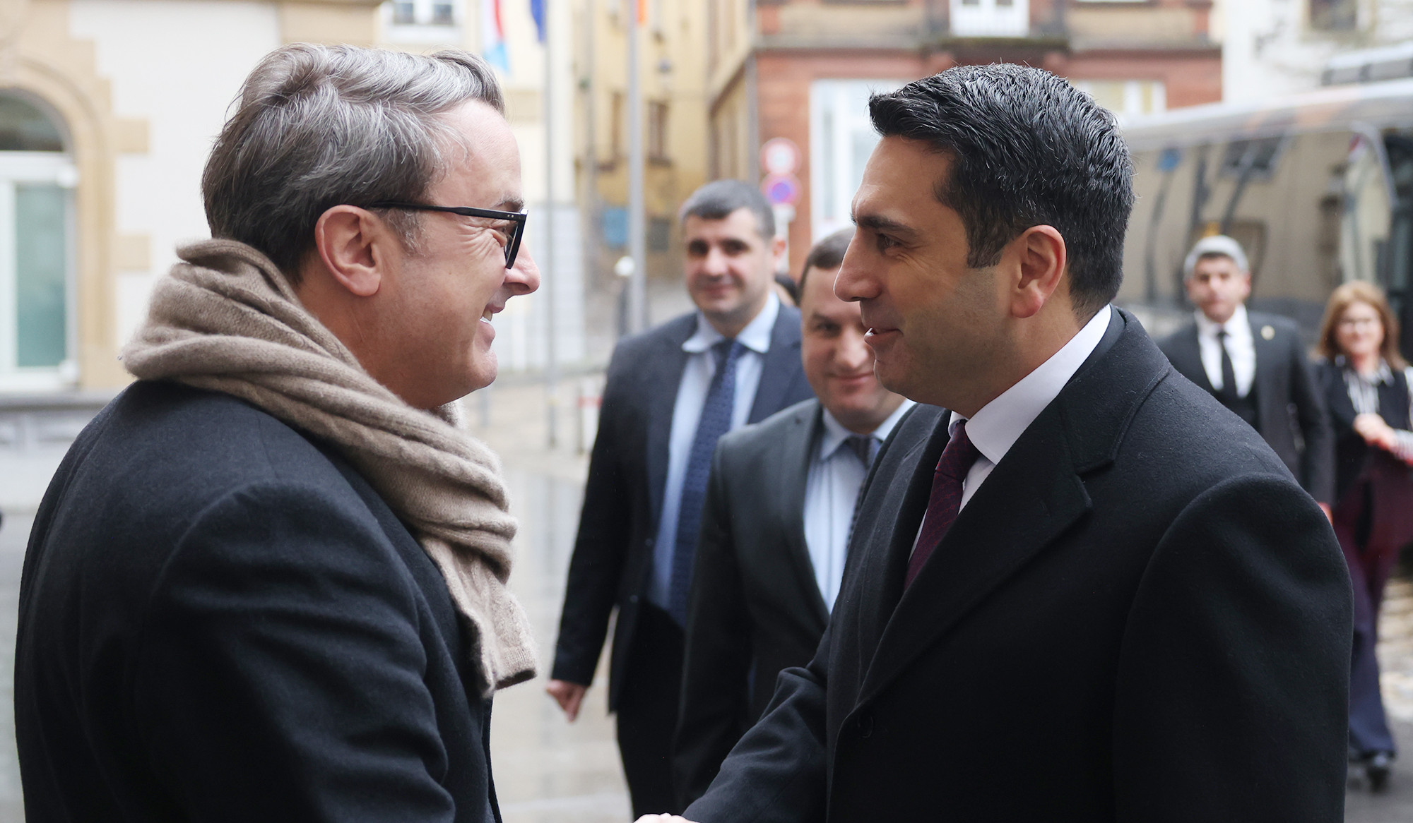 Ален Симонян встретился с вице-премьером, министром иностранных дел и внешней торговли Люксембурга