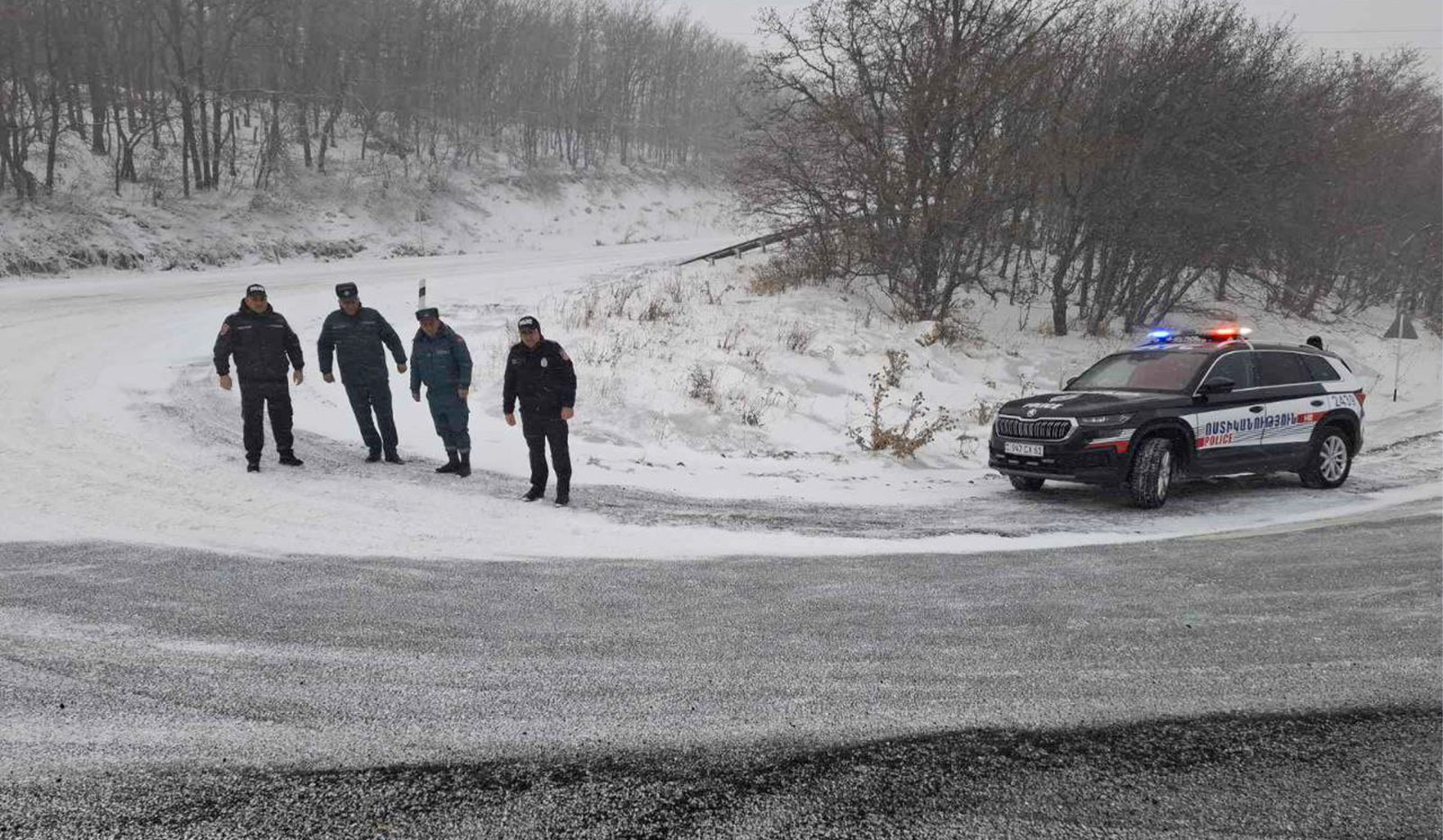 ՀՀ-ում կան դժվարանցանելի ճանապարհներ. ՆԳՆ Ոստիկանությունն ու ՓԾ-ն ճանապարհներին ուժեղացված ծառայություն են իրականացնում