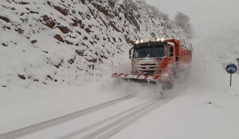 Հոռոմ-Արթիկ-Ալագյազ ավտոճանապարհին բուք է