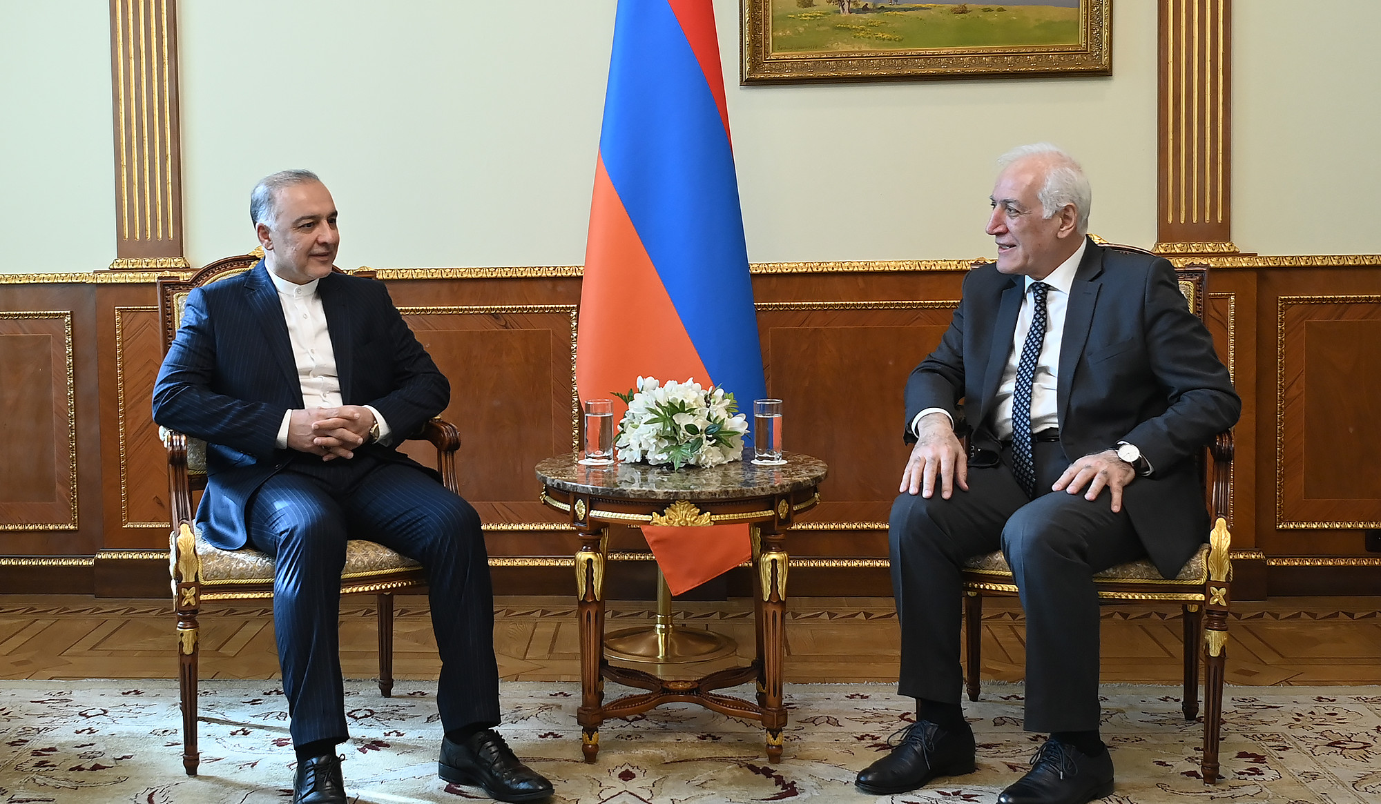 President of Armenia and Ambassador of Iran discussed issues of developing bilateral relations between two countries