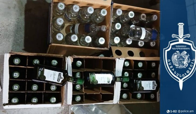 37-ամյա տղամարդը պատրաստել և իրացրել է կեղծ ալկոհոլային խմիչքներ