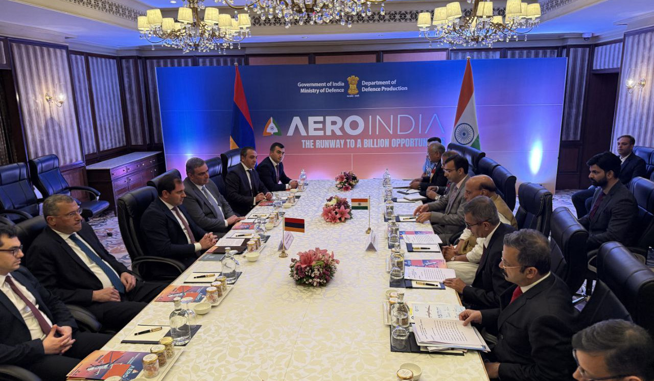 Обсуждены возможности расширения армяно-индийского сотрудничества в оборонной сфере