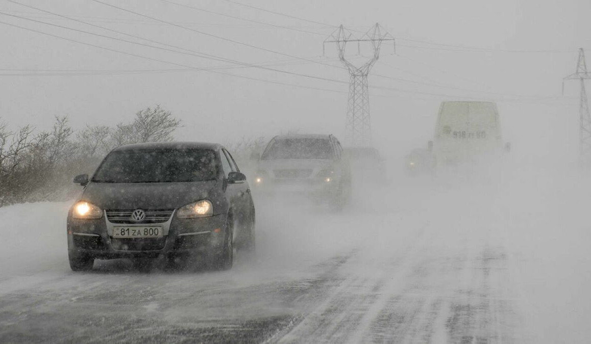 Գորիս-Հարժիս-Սիսիան ավտոճանապարհին բուք է