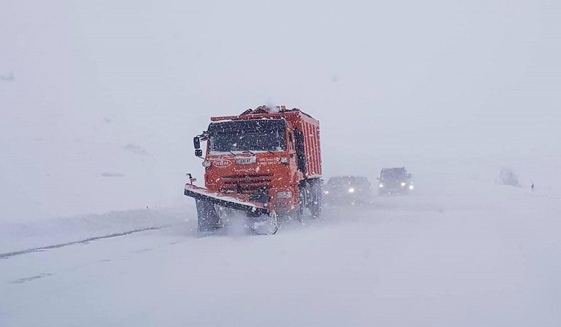 Բուք, ձյուն․ իրավիճակը հանրապետության ճանապարհներին