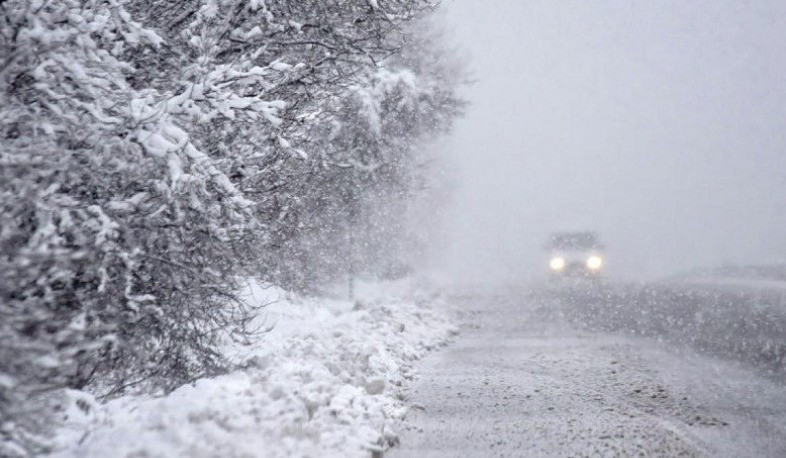 Ձյուն և բուք. իրավիճակը ճանապարհներին ժամը 20:00-ի դրությամբ