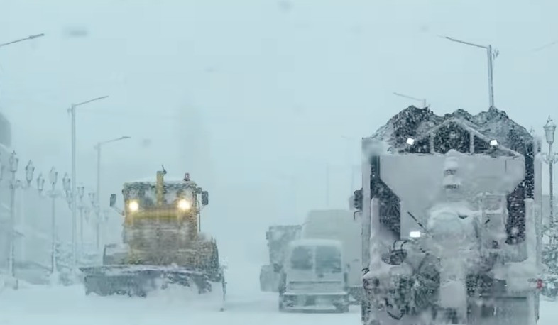 Հանրապետության մի շարք տարածաշրջաններում առատ ձյուն է տեղում